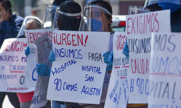 Ante pandemia, Trabajadores de la salud forman la UNTSM para exigir mejores condiciones laborales