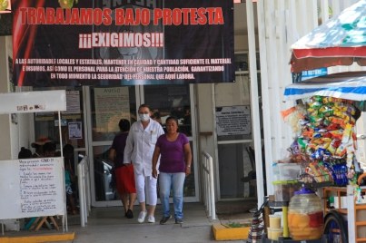 Deterioro en el sistema de salud, no es nuevo: trabajadores del sector se organizan en Chiapas